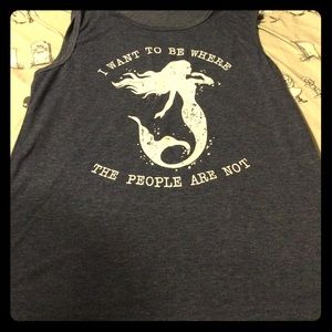 Disney Little Mermaid Parody Tank